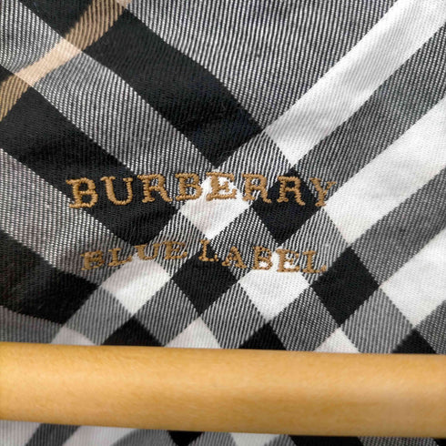 バーバリーブルーレーベル BURBERRY BLUE LABEL ワンポイントロゴ刺繍S/Sカットソー レディース EUR:38