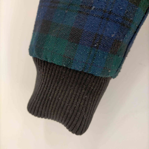 フレッドペリー FRED PERRY 裏地ブラックウォッチ キルティングジャケット レディース import:M