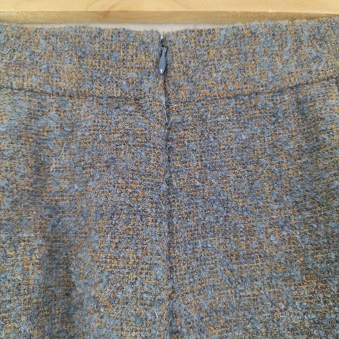 エリオポール HELIPOLE WOOL MIX TWEED BOXY SKIRT レディース 38