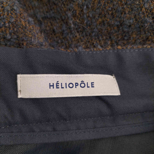 エリオポール HELIPOLE WOOL MIX TWEED BOXY SKIRT レディース 38
