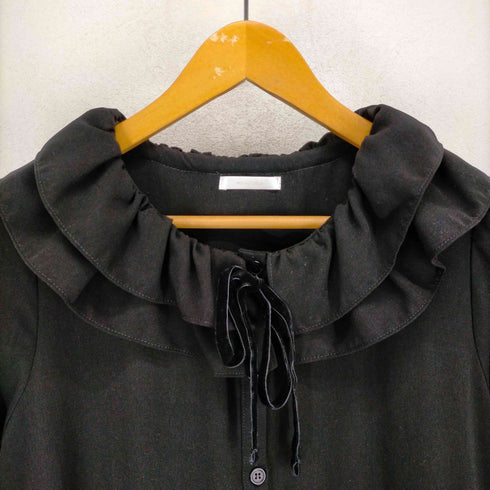 メルロプラス MERLOT PLUS フリルワンピース レディース
