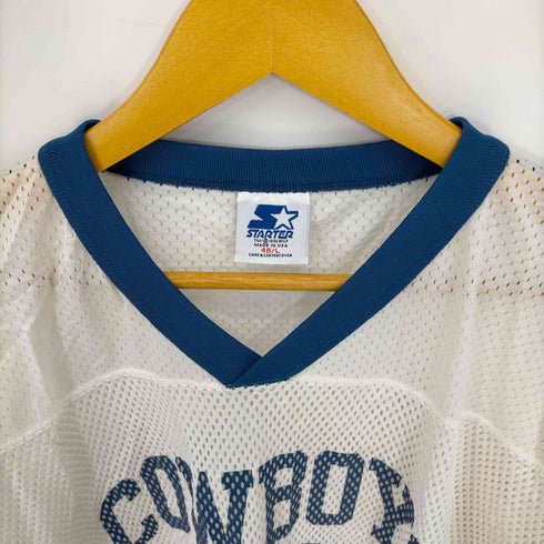 スターター STARTER ©1995NFLP USA製 COWBOYS FOOTBALL ゲームシャツ メンズ 48/L