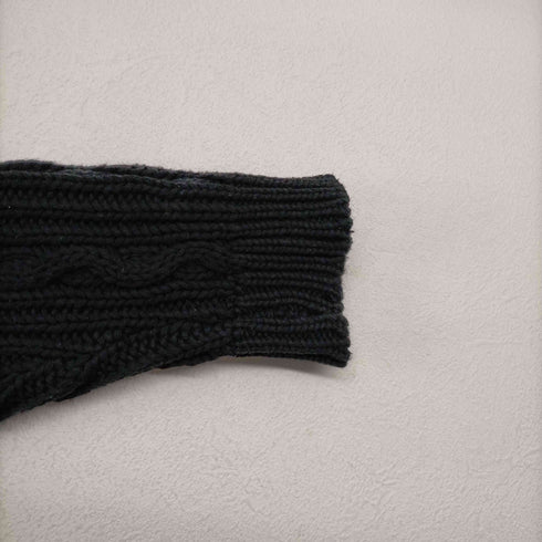 エピヌ epine 刺繍ハーフジップニット レディース