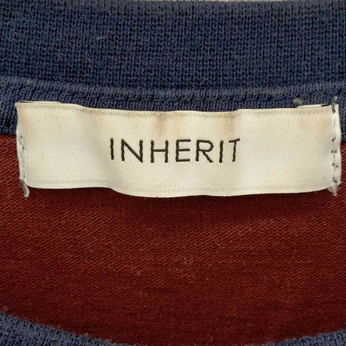 インヘリット INHERIT マルチカラーボーダー長袖Tシャツ メンズ JPN:M