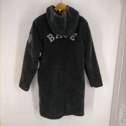 アベイシングエイプ A BATHING APE ボアジップコート レディース JPN:S