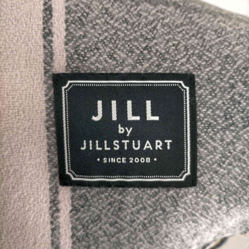 ジルバイジルスチュアート JILL by JILLSTUART チェック柄フリンジマフラー レディース