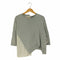 ズッカ ZUCCa ドッキング クルーネックコットンカットソー レディース JPN:M