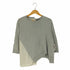 ズッカ ZUCCa ドッキング クルーネックコットンカットソー レディース JPN:M