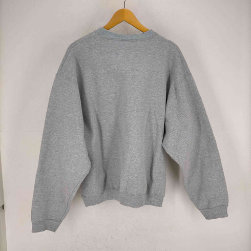 フルーツオブザルーム FRUIT OF THE LOOM SUPER COTTON 企業ロゴ刺繍クルーネックスウェット メンズ JPN:XL