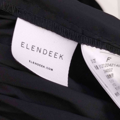 エレンディーク ELENDEEK GATHER PLESS BL ギャザープレスブラウス レディース FREE