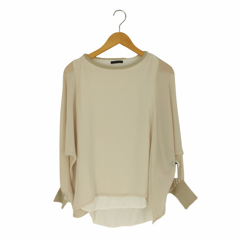 トリコ トリコ tricot tricot レイヤードシアーブラウス レディース
