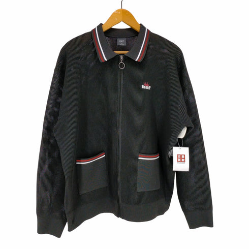 ハフ HUF CROWN ZIP POLO メンズ JPN:M