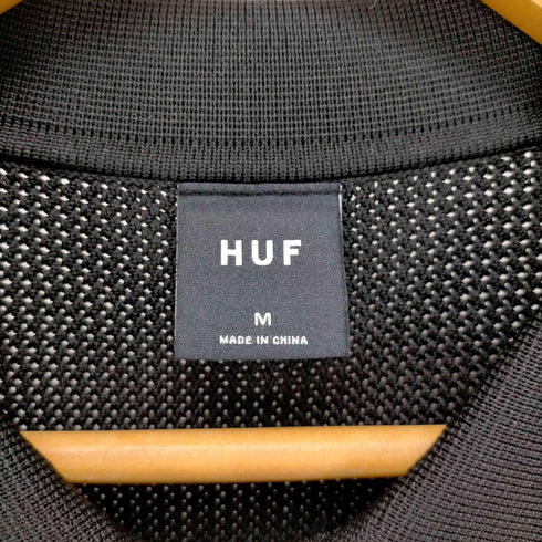 ハフ HUF CROWN ZIP POLO メンズ JPN:M