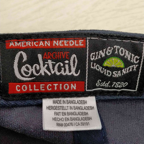 アメリカンニードル American Needle GIN&TONIC LIQUID SANITY キャップ メンズ FREE