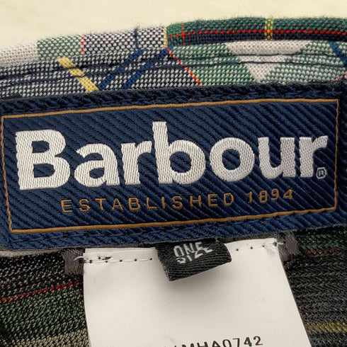 バブアー Barbour Oxbridge tartan sports cap メンズ ONE SIZE