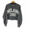 ザラ ZARA FADED SWEATSHIRT WITH SLOGAN レディース JPN:M