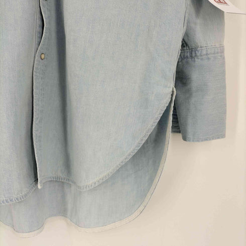 スピックアンドスパン Spick and Span 5 1/2 Five and Half DRESS-LINE DENIM SHIRT ドレスラインデニムシャツ レディース JPN:38