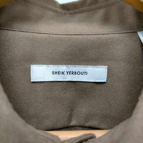 sheik yerbouti ミリタリーポケットウールシャツ メンズ JPN:48