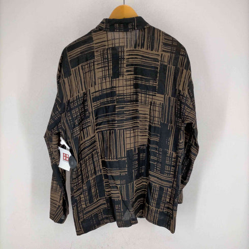 エムズ ブラック m's braque SINGLE 4-BUTTONS SHIRT-JACKET メンズ US:38