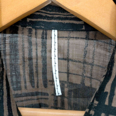 エムズ ブラック m's braque SINGLE 4-BUTTONS SHIRT-JACKET メンズ US:38