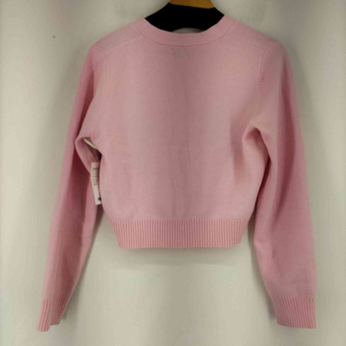 アーバン レヴィヴォ URBAN REVIVO アーガイル ステッチ加工 カーディガン レディース JPN:M