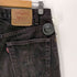 リーバイス Levis USA製 505 ジップフライ ブラックデニムパンツ メンズ W33