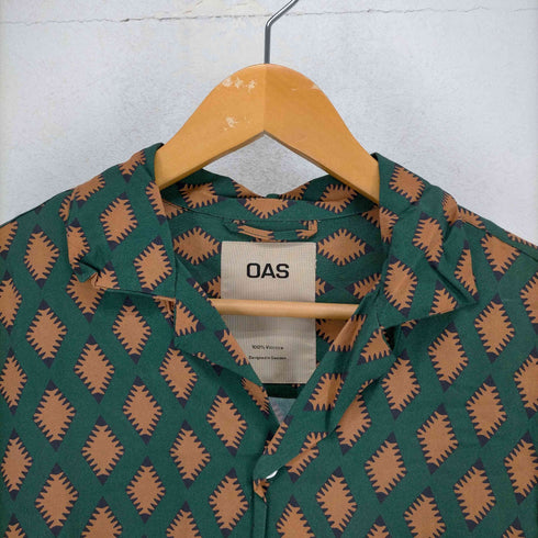 OAS MADE IN SWEDEN 半袖レーヨンシャツ メンズ JPN:M