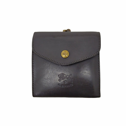 イルビゾンテ IL BISONTE 二つ折り がま口財布 メンズ