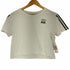 アディダスオリジナルス adidas Originals 別注 クロップドS/Sカットソー レディース JPN:M