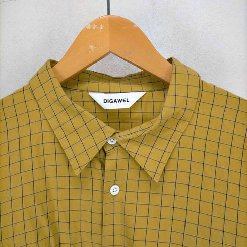 ディガウェル DIGAWEL 22AW OVERSIZED CHECKSHIRT メンズ JPN:1