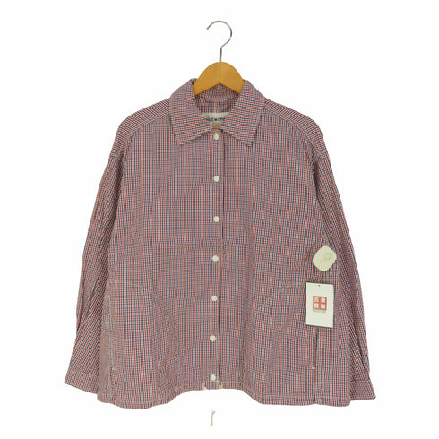 ドットアンドストライプスチャイルドウーマン Dot&Stripes CHILD WOMAN 80/2超長綿オックス スピンドルシャツブルゾン レディース FREE