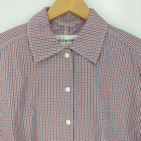 ドットアンドストライプスチャイルドウーマン Dot&Stripes CHILD WOMAN 80/2超長綿オックス スピンドルシャツブルゾン レディース FREE
