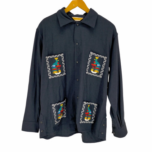 ペニーズ PENNEYS チマヨ柄シャツジャケット メンズ JPN:M