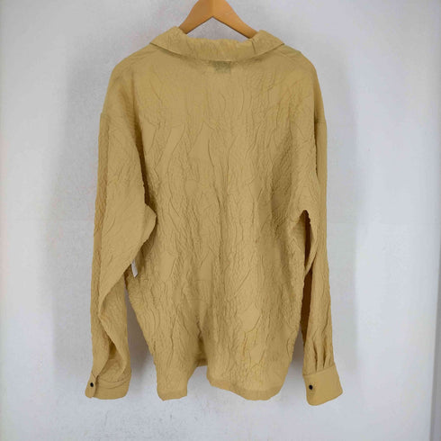 コウザブロウ KOZABURO EMBOSSING CAMP COLLAR LS SHIRTS メンズ JPN:1