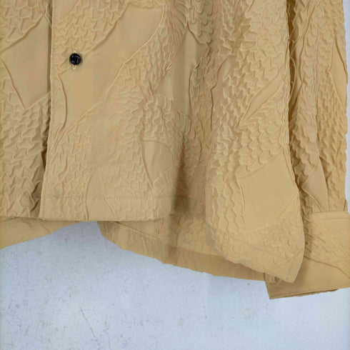 コウザブロウ KOZABURO EMBOSSING CAMP COLLAR LS SHIRTS メンズ JPN:1