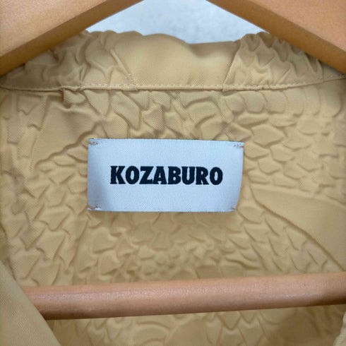 コウザブロウ KOZABURO EMBOSSING CAMP COLLAR LS SHIRTS メンズ JPN:1