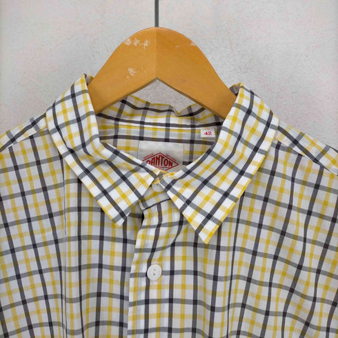 ダントン DANTON TC VOIL POPLIN WORK SHIRT L/S メンズ JPN:42