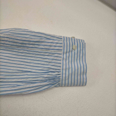 ウル URU COTTON CUPRA STRIPE - REGULAR COLLAR SHIRTS メンズ JPN:1