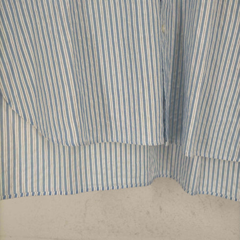 ウル URU COTTON CUPRA STRIPE - REGULAR COLLAR SHIRTS メンズ JPN:1