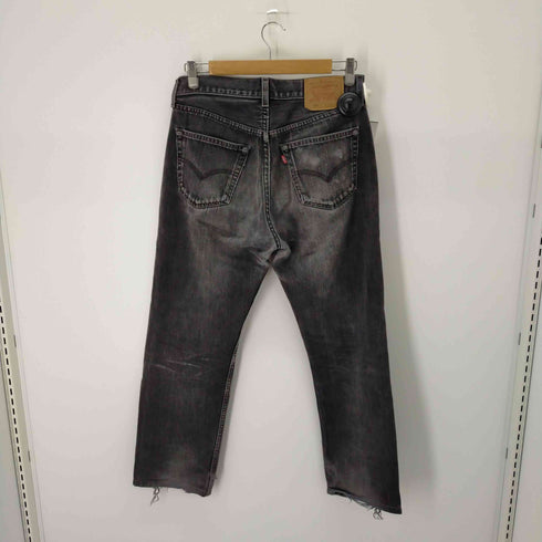 リーバイス Levis 501 メキシコ製 ストレートブラックデニム メンズ 32/30