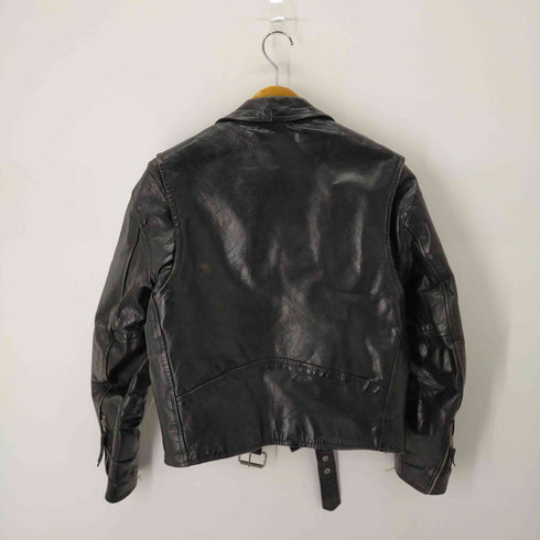 FIRST Genuine Leather 本革ダブルライダースジャケット メンズ