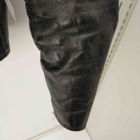 FIRST Genuine Leather 本革ダブルライダースジャケット メンズ