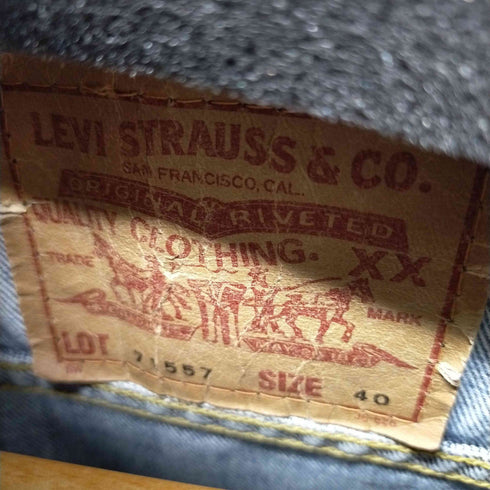 リーバイス Levis 71557 デニムジャケット メンズ 40