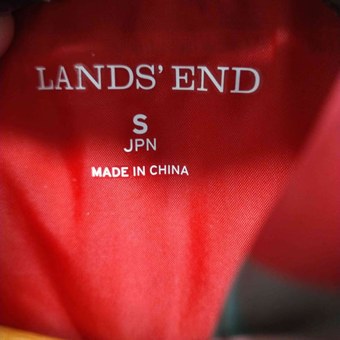 ランズエンド LANDS END チェック柄 ダウンベスト レディース JPN:S
