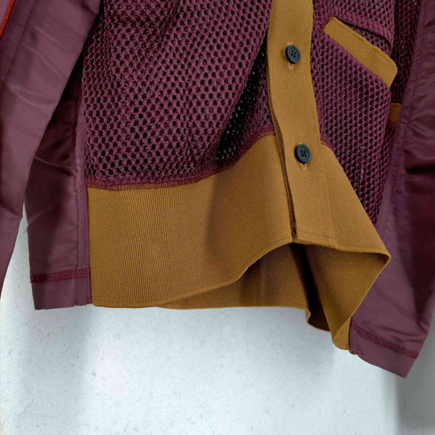 トーガビリリース TOGA VIRILIS 23SS MESH JERSEY CARDIGAN メンズ JPN:46