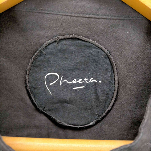 フィータ Pheeta フィータ | バンドカラー ピンタック プリーツシャツ メンズ JPN:2