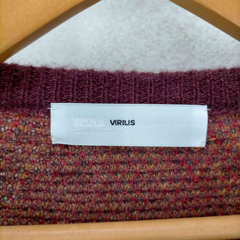 トーガビリリース TOGA VIRILIS 22AW MOHAIR JACQUARD KNIT CARDIGAN メンズ JPN:M