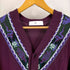 トーガビリリース TOGA VIRILIS 23SS JACQUARD KNIT CARDIGAN メンズ JPN:46