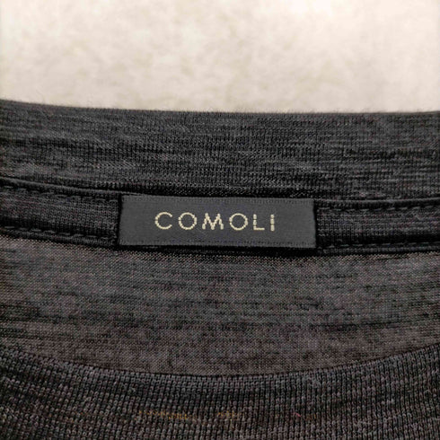 コモリ COMOLI ウール天竺Tシャツ メンズ JPN:3