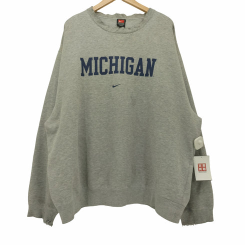 ナイキ NIKE 90s teamタグ カレッジロゴ ロングスリーブスウェット メンズ import:XXL